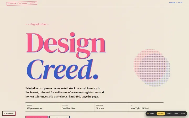 Risograph edition